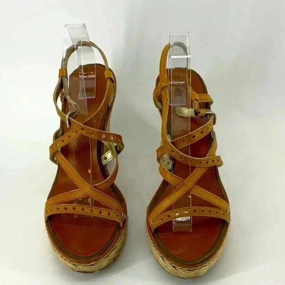 AMERICAN EAGLE  OUTFITTERA WEDGE SANDALS - Picture 4 of 5